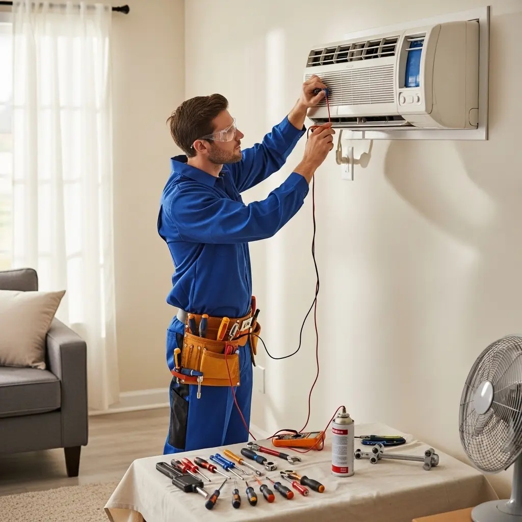 Saruhanlı Sunny Sunny klima gaz dolumu ve bakım – Enerji verimliliği artırıldı. - Teknik servis örneği